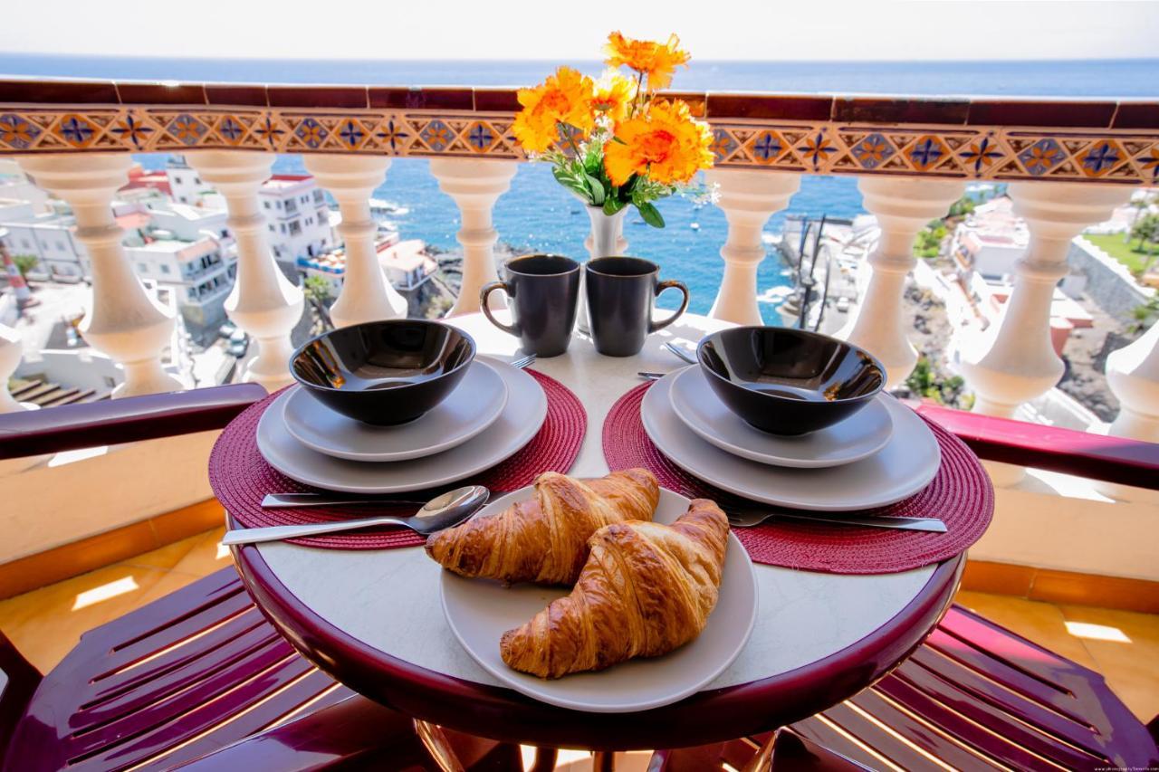 FRONT LiNE OCEAN ViEW 2BeD Wi-Fi YOUR HOLiDAY HOME Puerto de Santiago  Zewnętrze zdjęcie