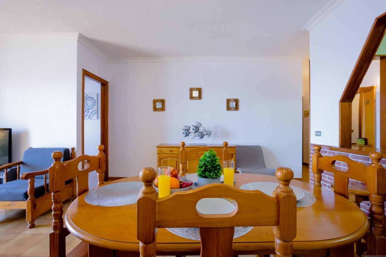 FRONT LiNE OCEAN ViEW 2BeD Wi-Fi YOUR HOLiDAY HOME Puerto de Santiago  Zewnętrze zdjęcie
